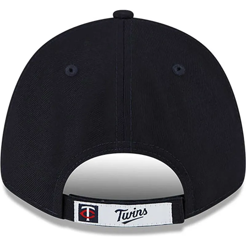 cappellino-visiera-curva-blu-marino-regolabile-9forty-the-league-di-minnesota-twins-mlb-di-new-era