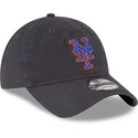 new-era-9twenty-core-classic-verstellbare-graue-kappe-mit-gebogenem-schirm-der-new-york-mets-mlb