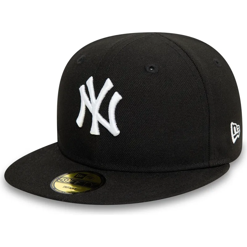 czarna-plaska-czapka-dziecieca-59fifty-my-first-new-york-yankees-mlb-new-era