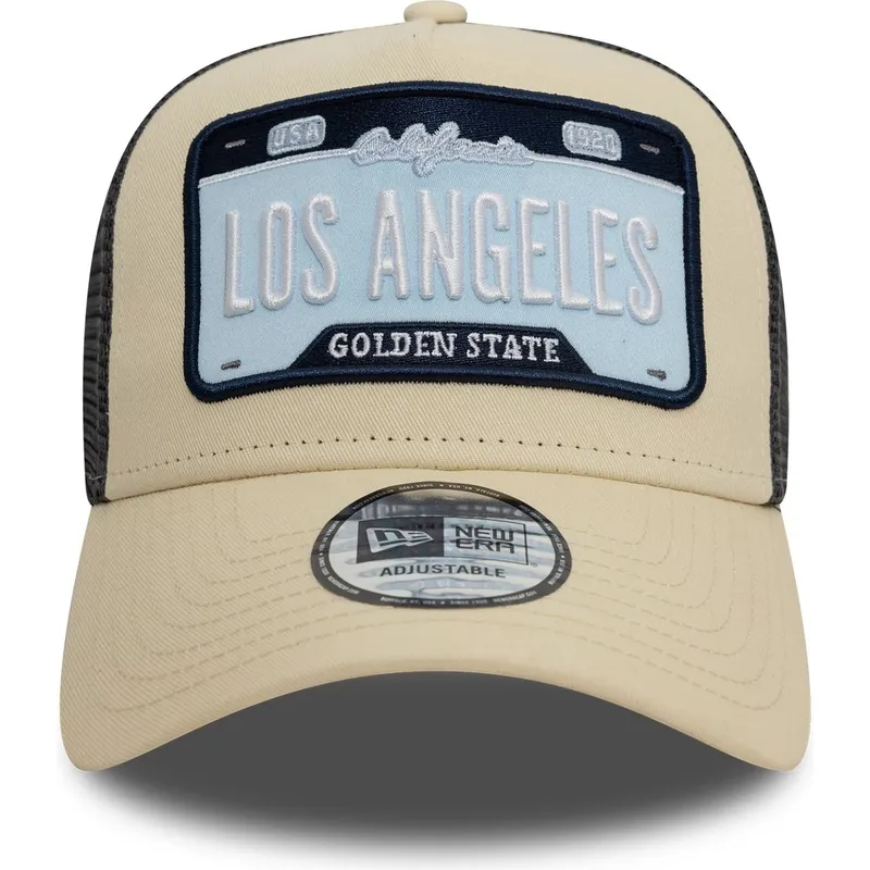 cappelli-curva-beige-snapback-a-frame-license-plate-dei-los-angeles-ciudades-y-playas-di-new-era cappelli-curva-beige-snapback-a-frame-license-plate-dei-los-angeles-ciudades-y-playas-di-new-era