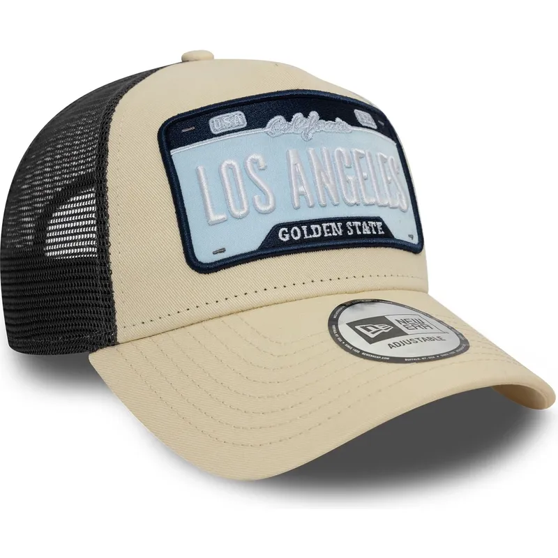cappelli-curva-beige-snapback-a-frame-license-plate-dei-los-angeles-ciudades-y-playas-di-new-era cappelli-curva-beige-snapback-a-frame-license-plate-dei-los-angeles-ciudades-y-playas-di-new-era