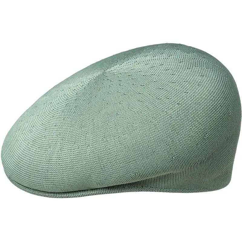 kangol-tropic-504-oil-green-flat-cap