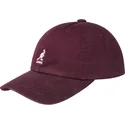 justerbar-vinrod-buet-kasket-washed-baseball-cordovan-fra-kangol