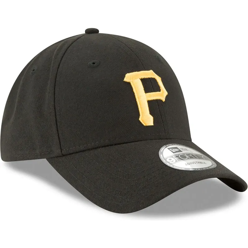 cappellino-curvo-nero-regolabile-9forty-the-league-di-pittsburgh-pirates-mlb-di-new-era