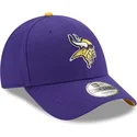 justerbar-violet-buet-kasket-9forty-the-league-minnesota-vikings-nfl-fra-new-era