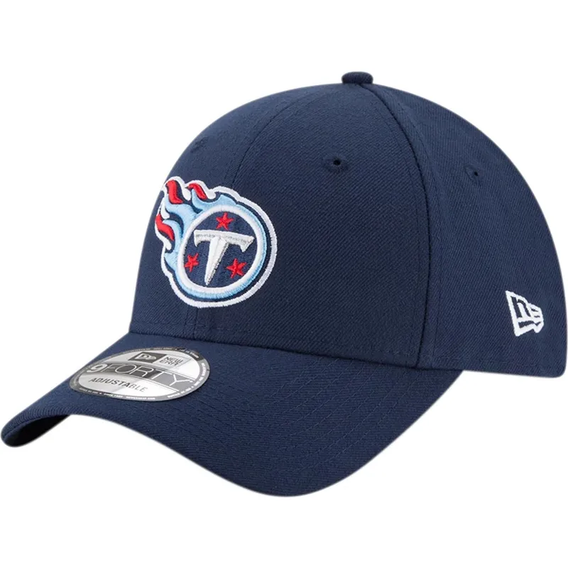 marinbla-bojd-justerbar-keps-9forty-the-league-fran-tennessee-titans-nfl-av-new-era