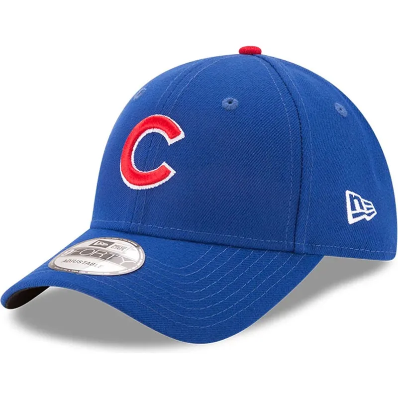 cappellino-curvo-blu-regolabile-9forty-the-league-di-chicago-cubs-mlb-di-new-era