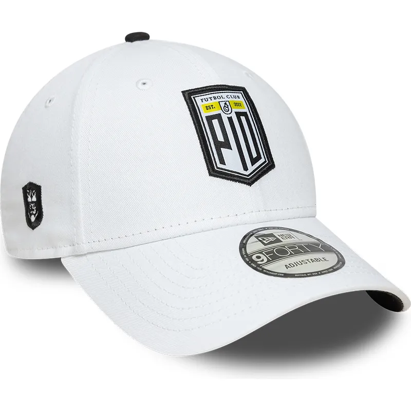 justerbar-vit-kurvkeps-9forty-core-av-pio-fc-kings-league-fran-new-era