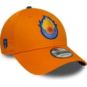 cappellino-curvo-arancione-regolabile-9forty-core-di-saiyans-fc-kings-league-di-new-era