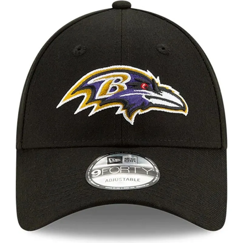 cappellino-curvo-nero-regolabile-9forty-the-league-di-baltimore-ravens-nfl-di-new-era