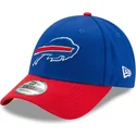 casquette-courbee-bleue-et-rouge-ajustable-9forty-the-league-buffalo-bills-nfl-new-era