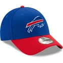 justerbar-bla-og-rod-buet-kasket-9forty-the-league-fra-buffalo-bills-nfl-af-new-era