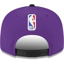 fioletowo-czarna-plaska-czapka-snapback-9fifty-statement-los-angeles-lakers-nba-od-new-era