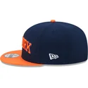 gorra-plana-azul-marino-y-naranja-snapback-9fifty-statement-de-new-york-knicks-nba-de-new-era