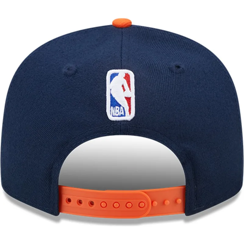 new-era-new-york-knicks-nba-9fifty-statement-navybla-og-orange-snapback-flad-kasket