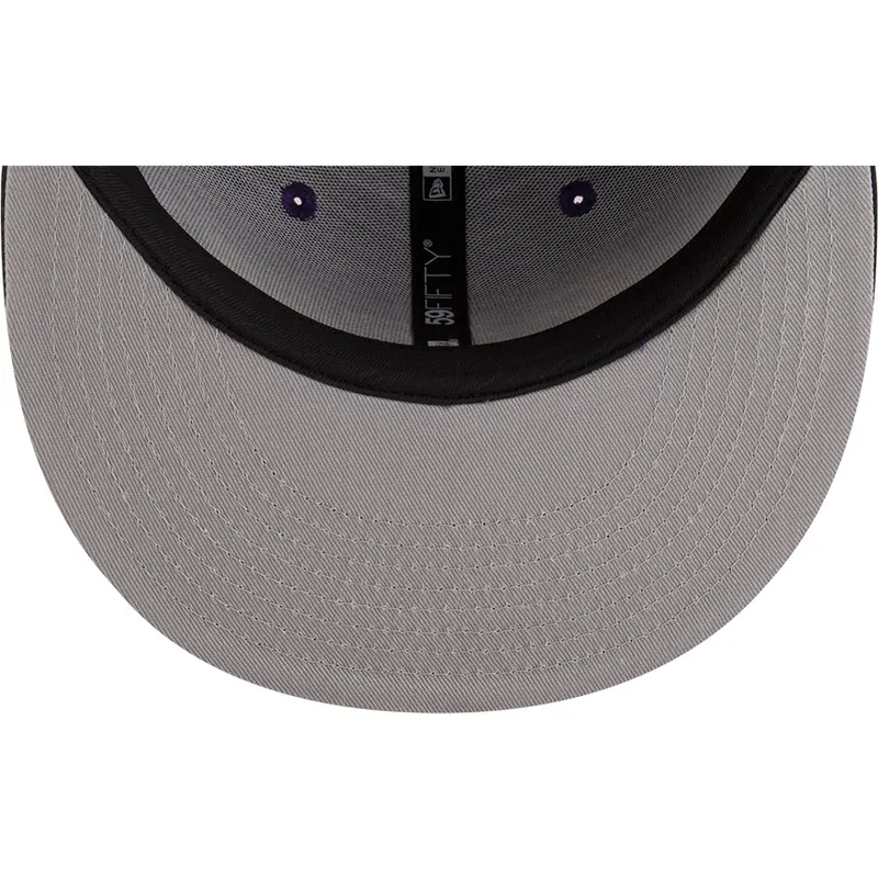 flache-violett-schwarze-anliegende-59fifty-statement-kappe-der-los-angeles-lakers-nba-von-new-era