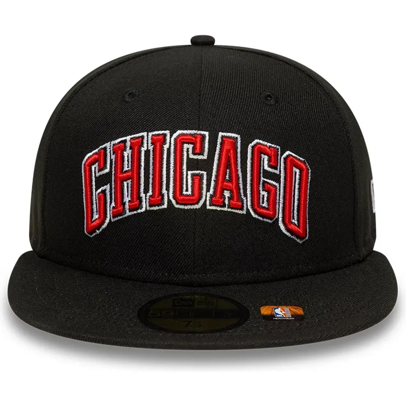 svart-justerbar-59fifty-statement-chicago-bulls-nba-keps-fran-new-era