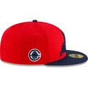 gorra-plana-roja-y-azul-marino-ajustada-59fifty-statement-de-los-angeles-clippers-nba-de-new-era