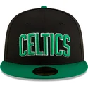 boston-celtics-nba-59fifty-statement-schwarze-und-grune-flat-cap-von-new-era