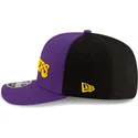 cappellino-curvo-viola-e-nero-snapback-9seventy-statement-stretch-snap-dei-los-angeles-lakers-nba-di-new-era