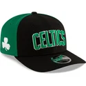 casquette-courbee-noire-et-verte-snapback-9seventy-statement-stretch-snap-boston-celtics-nba-new-era