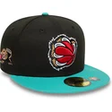 svart-och-gron-fitted-platt-keps-59fifty-classic-fran-memphis-grizzlies-nba-av-new-era
