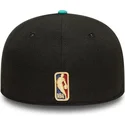 casquette-plate-noire-et-verte-ajustee-59fifty-classic-memphis-grizzlies-nba-new-era