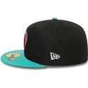 casquette-plate-noire-et-verte-ajustee-59fifty-classic-memphis-grizzlies-nba-new-era