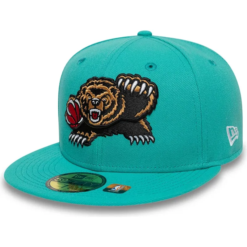 grune-flache-angepasste-59fifty-classic-kappe-der-memphis-grizzlies-nba-von-new-era