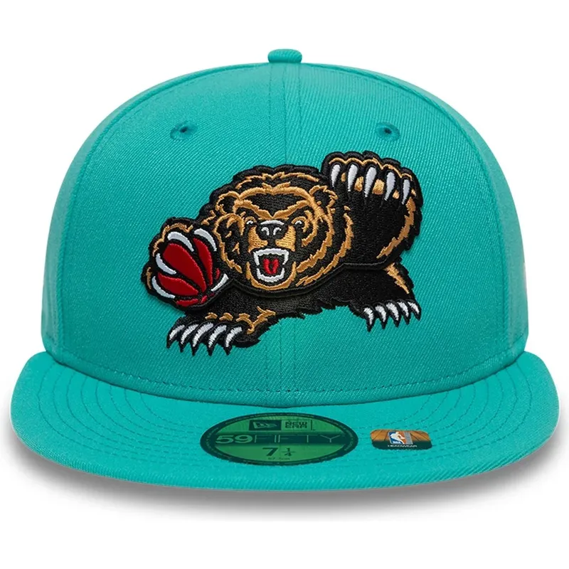 gron-fladskaerm-59fifty-classic-memphis-grizzlies-nba-kasket-fra-new-era
