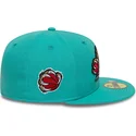 cappello-piatto-verde-aderente-59fifty-classic-dei-memphis-grizzlies-nba-di-new-era