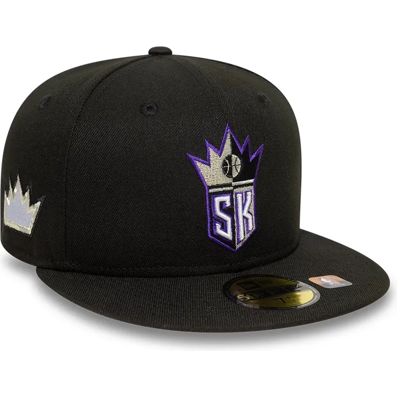 sort-justerbar-59fifty-classic-fladskaermshat-fra-sacramento-kings-nba-fra-new-era
