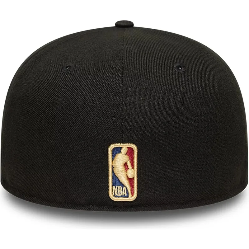 svart-justerbar-flat-keps-59fifty-classic-sacramento-kings-nba-fran-new-era