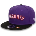toronto-raptors-nba-new-era-9fifty-classic-lila-och-svart-platt-keps-snapback