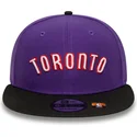 toronto-raptors-nba-new-era-9fifty-classic-lila-och-svart-platt-keps-snapback
