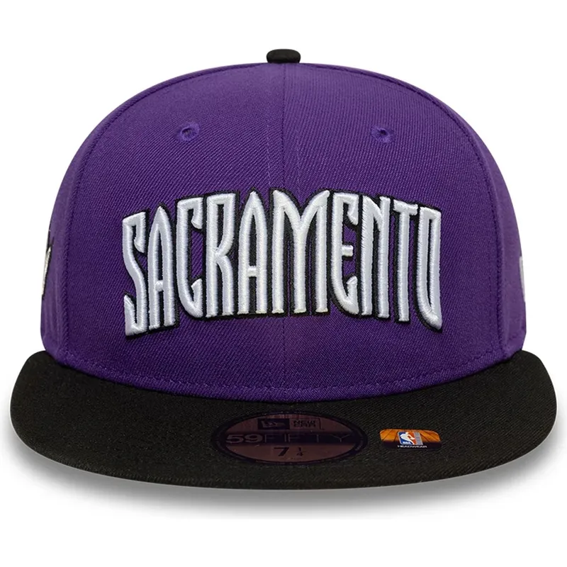 59fifty-classic-lila-och-svart-justerbar-platt-keps-fran-sacramento-kings-nba-av-new-era