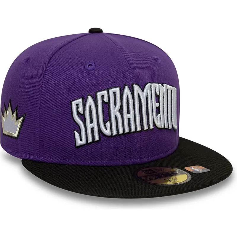 59fifty-classic-lila-och-svart-justerbar-platt-keps-fran-sacramento-kings-nba-av-new-era