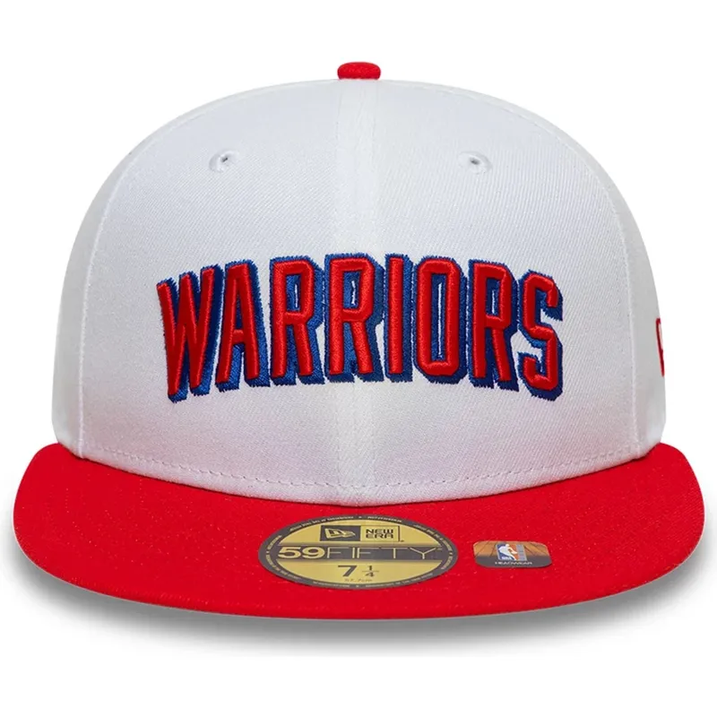 vit-och-rod-justerbar-59fifty-classic-flat-keps-golden-state-warriors-nba-fran-new-era