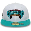 cappello-piatto-bianco-e-verde-aderente-59fifty-classic-dei-memphis-grizzlies-nba-di-new-era