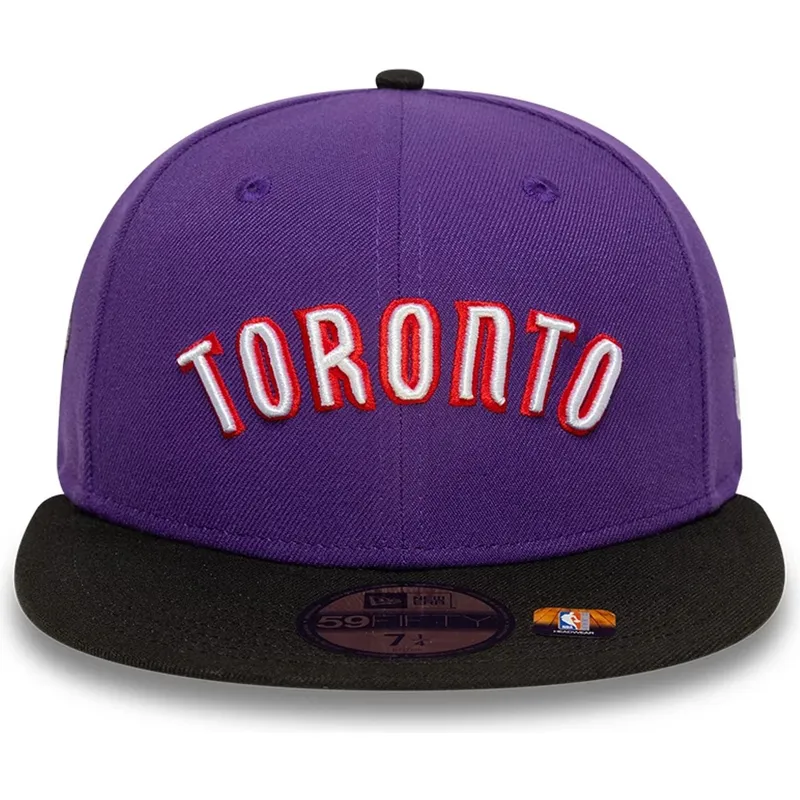 fioletowo-czarna-czapka-z-daszkiem-59fifty-classic-toronto-raptors-nba-new-era
