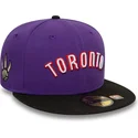 toronto-raptors-nba-new-era-59fifty-classic-justerbar-flad-kasket-i-violet-og-sort