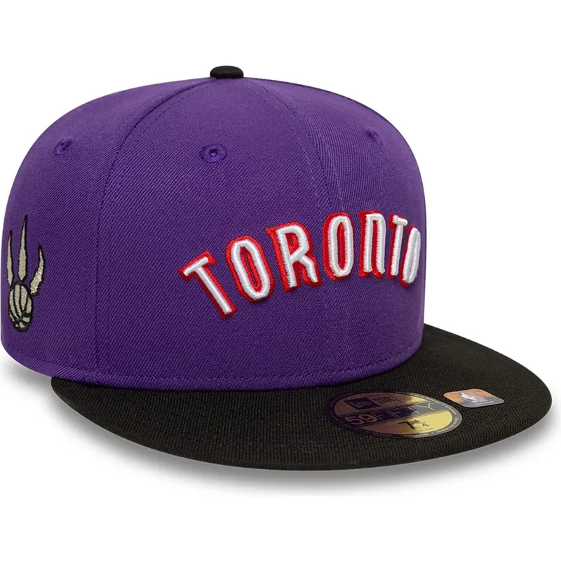 fioletowo-czarna-czapka-z-daszkiem-59fifty-classic-toronto-raptors-nba-new-era
