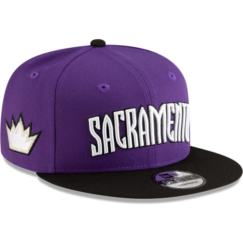 cappello-piatto-viola-e-nero-snapback-9fifty-classic-di-sacramento-kings-nba-di-new-era