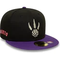 toronto-raptors-nba-new-era-59fifty-classic-sort-og-violet-justerbar-flad-kasket