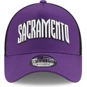 cappellino-trucker-viola-e-nero-a-frame-classic-dei-sacramento-kings-nba-di-new-era