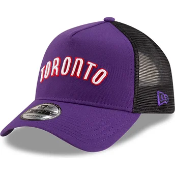 Fioletowo-czarna czapka trucker A Frame Classic Toronto Raptors NBA od New Era