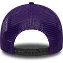 cappellino-trucker-nero-e-viola-a-frame-classic-di-toronto-raptors-nba-di-new-era