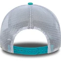 grune-und-weisse-trucker-kappe-a-frame-classic-der-memphis-grizzlies-nba-von-new-era