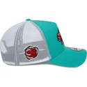 grune-und-weisse-trucker-kappe-a-frame-classic-der-memphis-grizzlies-nba-von-new-era