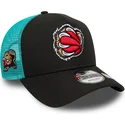 casquette-trucker-noire-et-verte-a-frame-classic-memphis-grizzlies-nba-new-era